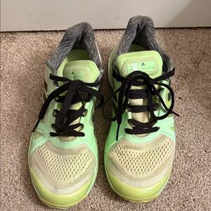 Adidas by Stella McCartney Green and Black Sneakers US 7.5 W Trainers GZ8494